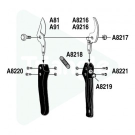 Lame de rechange pour sécateur ARS VS-9XZ