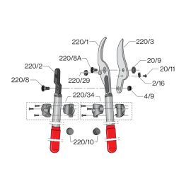 Lame de rechange pour Felco 220